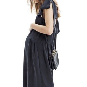 Hatch Maternity Kate Bow Tie Dress